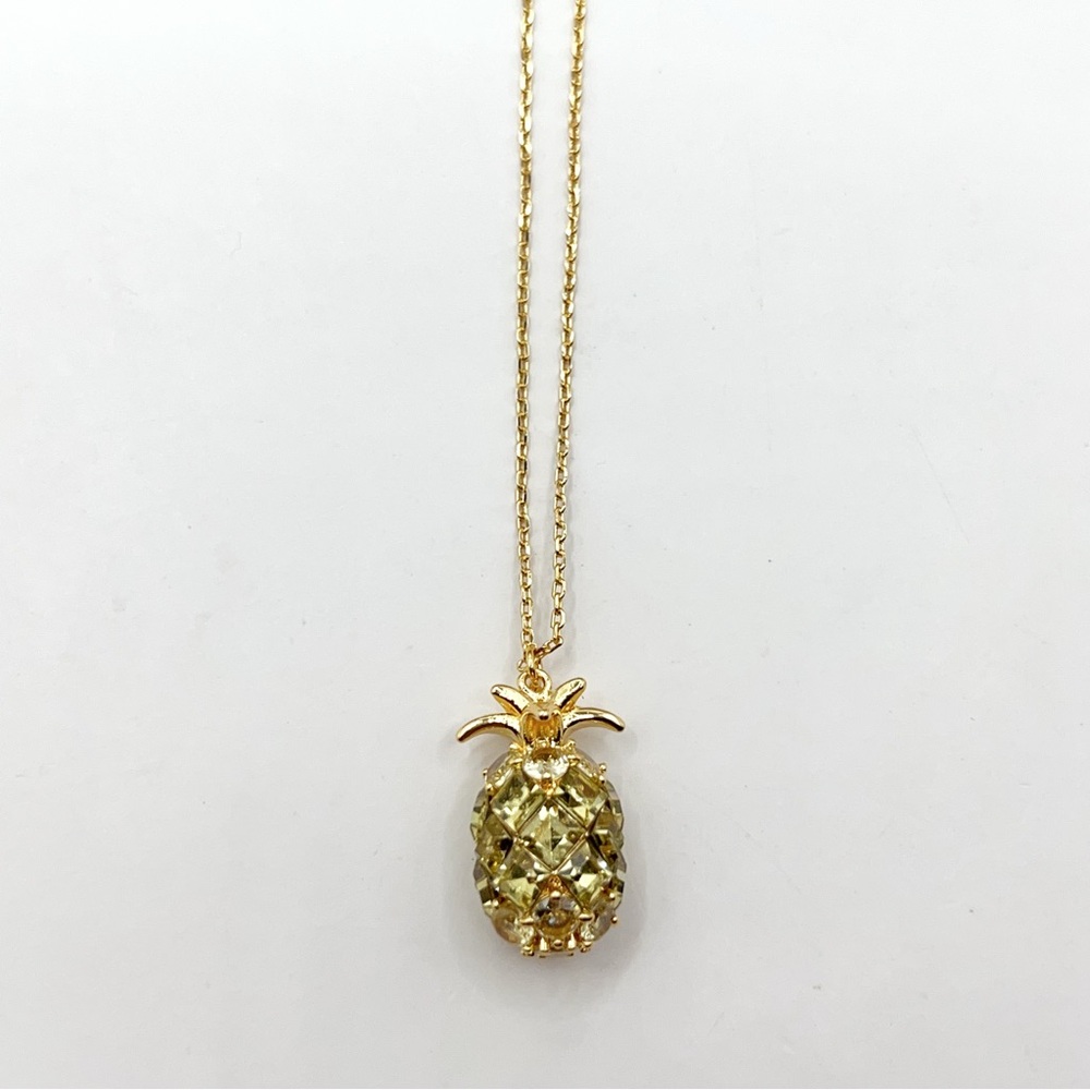 KS820-Kate Spade pineapple necklace
